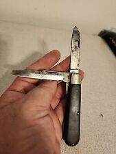 Vtg Camillus 2 Blade Electrician / Lineman Pocket Knife New York *USER GRADE* picture