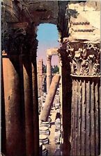 Vintage PPC - Baalbek - Corridor du Temple de Bacchus - F42965 picture