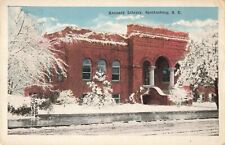 Kennedy Library Spartanburg South Carolina SC Snow Winter c1920 Postcard picture