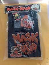 Funko Mask o Raid 2022 SDCC Comic Con Museum Halloween Large Shirt Pin Key Tag L picture