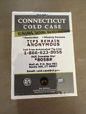 Connecticut Cold Case Playing Cards 5th Edition Unsolved CT Poker - BRAND NEW picture