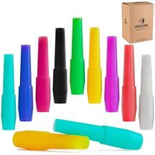 100pcs Hookah Tips Disposable Shisha Wrapped Mixed Colors Mouth Tips picture