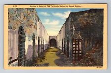 Yuma AZ-Arizona, Portion Of Ruins Old Territorial Prison, Vintage Postcard picture
