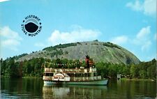 Stone Mountain, GA General Robert E. Lee Paddlewheel Postcard Chrome Unposted picture