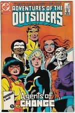 Adventures Of The Outsiders #36 August 1986 DC picture