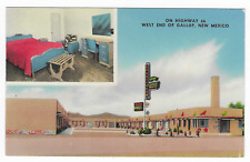 Vintage Postcard The Ambassador Gallup, NM Highway 66  Motel Hotel UNP picture