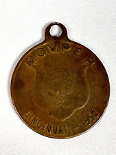 Vintage MOVPER Grotto Mystic Order Veiled Tag Coin Cincinatti 1958 Masonic OOLA picture