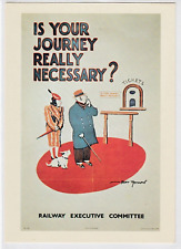 VTG Postcard Bert Thomas  Is Your Journey Really Necessary  picture