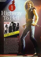 2015 AC DC Bon Scott Magazine PHOTO PAGE & Article Great Collectible (1308) picture