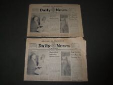 1961 FEBRUARY 14 THE DAILY NEWS OF THE VIRGIN ISLANDS LOT OF 2 - NP 1868H picture