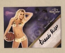 2013 Bench Warmer Hobby Brandie Moses Autograph Card Benchwarmer picture
