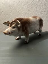 Antique Ernst Bohne Sohne Boar Pig Figurine #2944 Germany Excellent Condition picture
