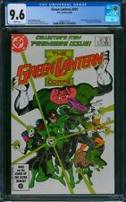 Green Lantern #201 ❄️ CGC 9.6 WHITE PGs ❄️ 1st Appearance KILOWOG DC Comic 1986 picture