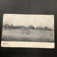 1909 Portage Golf Links Course Akron Ohio Vintage Postcard picture