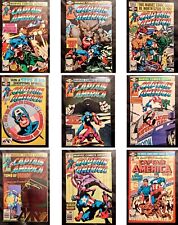 CAPTAIN AMERICA 247 - 255 COMPLETE John Byrne 9-Issue SET    VF-NM+ High Grade picture