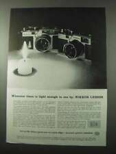 1958 Nikon S-3 and SP Cameras Ad - Wherever Light picture
