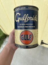Vintage 1940’s Gulfpride Oil Can picture