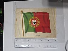 1910s Antique Cigarette Silks Portugal Flag  picture