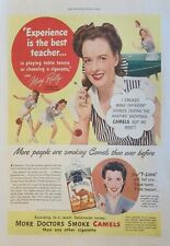 1947 Camel Cigarettes Vintage Ad Experience is the best teacher Mary Reilly 323  picture