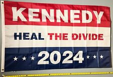 KENNEDY FLAG FREE USA SHIP Robert Kennedy RFK JR 2024 HDB USA Democrat Sign 3x5' picture