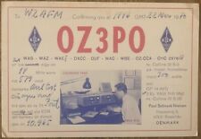 QSL Card - Roskile, Denmark -  Paul Nielsen - OZ3PO - 1970 - Postcard picture
