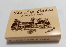 4 Count Matchbooks The Log Cabin & Alpine Cafe Matchbook Holyoke Mass picture