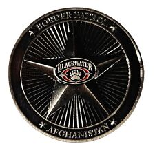 Very Rare Blackwater / Academi Afghanistan Border Patrol Challenge coin #18 picture