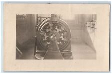 c1910's Direct Current Electric Motor Factory Interior RPPC Photo Postcard picture