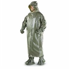 Czech Army Military New Surplus Chemical Suit Poncho Boot/Leggings Hood Gloves  picture