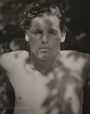 1990 Vintage BRUCE WEBER Young Man Model JUSTIN San Juan Islands Photo Art 11X14 picture
