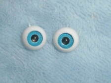 11mm 12mm Turquoise Azure Cerulean Light Blue Acrylic Eyes BJD Doll 1/6 27-15cm picture