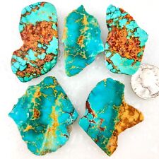 GS488 High-grade Turquoise Mountain rough mixed slabs 51.4 grams picture