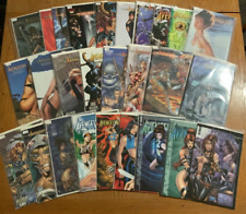 Lot Of 27 Avengelyne Comic Books Mixed Titles Variants Chromium Cosplay covers picture