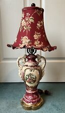 Antique George And Martha Washington Courting Couples Lamp (working) Vintage picture