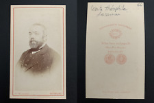 Count Theophile, Naturalist, Lessines, 1872 CDV Vintage Albumen Print.Theophi picture