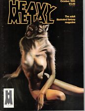 Heavy Metal Magazine October 1982  VF/NM picture