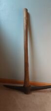 WI Barn Antique Double Sided Cast Iron Railroad Pick Axe Miners Tool  35.5