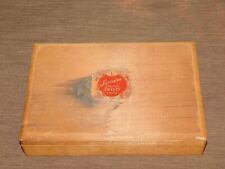 VINTAGE KITCHEN CANDY AD LORRAINE HOME MADE SWEETS WOOD BOX *EMPTY* picture