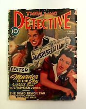 Thrilling Detective Pulp Mar 1945 Vol. 54 #3 FR/GD 1.5 picture