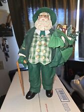 Vintage Kurt Adler KSA Collectibles Dapper Irish Santa 11