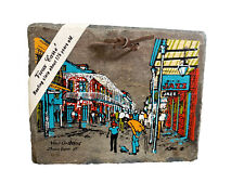 Vieux Carre' Roofing Slate Bourbon St New Orleans Louisiana Art + 175 Years Old picture