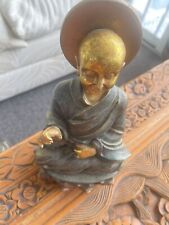 Heavy Buddha Statue or Figurine Gold Head Heavy picture