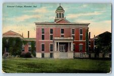 Hanover Indiana Postcard Hanover College Building Front View 1911 Antique Posted picture