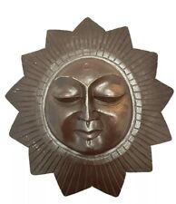 VINTAGE SUN WOOD WALL HANGING DECORATION *SEE DETAILS* Fun picture
