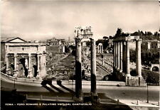 Roman Forum, Palatine Hill, Capitoline Hill, E. Richter, Rome Postcard picture