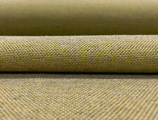 5.875 yds Yellow & Gray Plainweave Polyester Upholstery Fabric picture