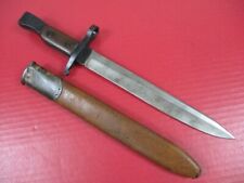 pre-WWI US Marked Canadian Ross Rifle Bayonet w/Scabbard - Dated 1904 - NICE picture