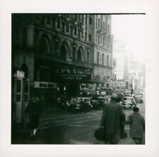 1945 WWII US GI's return from ETO New York City busy street scene Photo #2 picture