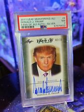 Donald Trump 2011 Leaf Non Metal Ali NUMBERED #2/25 PSA 7 on card auto signed RC picture
