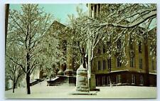 DECORAH, IA Iowa ~ Winneshiek County COURT HOUSE in Winter c1960s Postcard picture